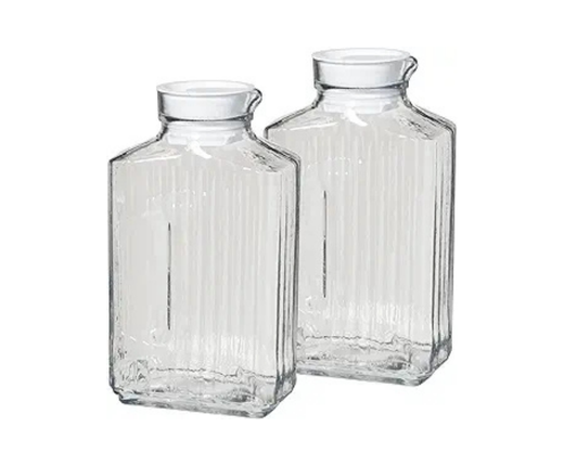 XP Lidded Glass Pitcher for Cold Beverages